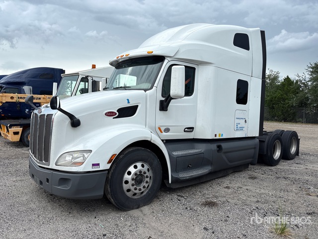 2020 Peterbilt 579 6x4 T/a Sleeper Truck Tractor