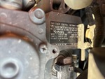 Engine with Emission Label