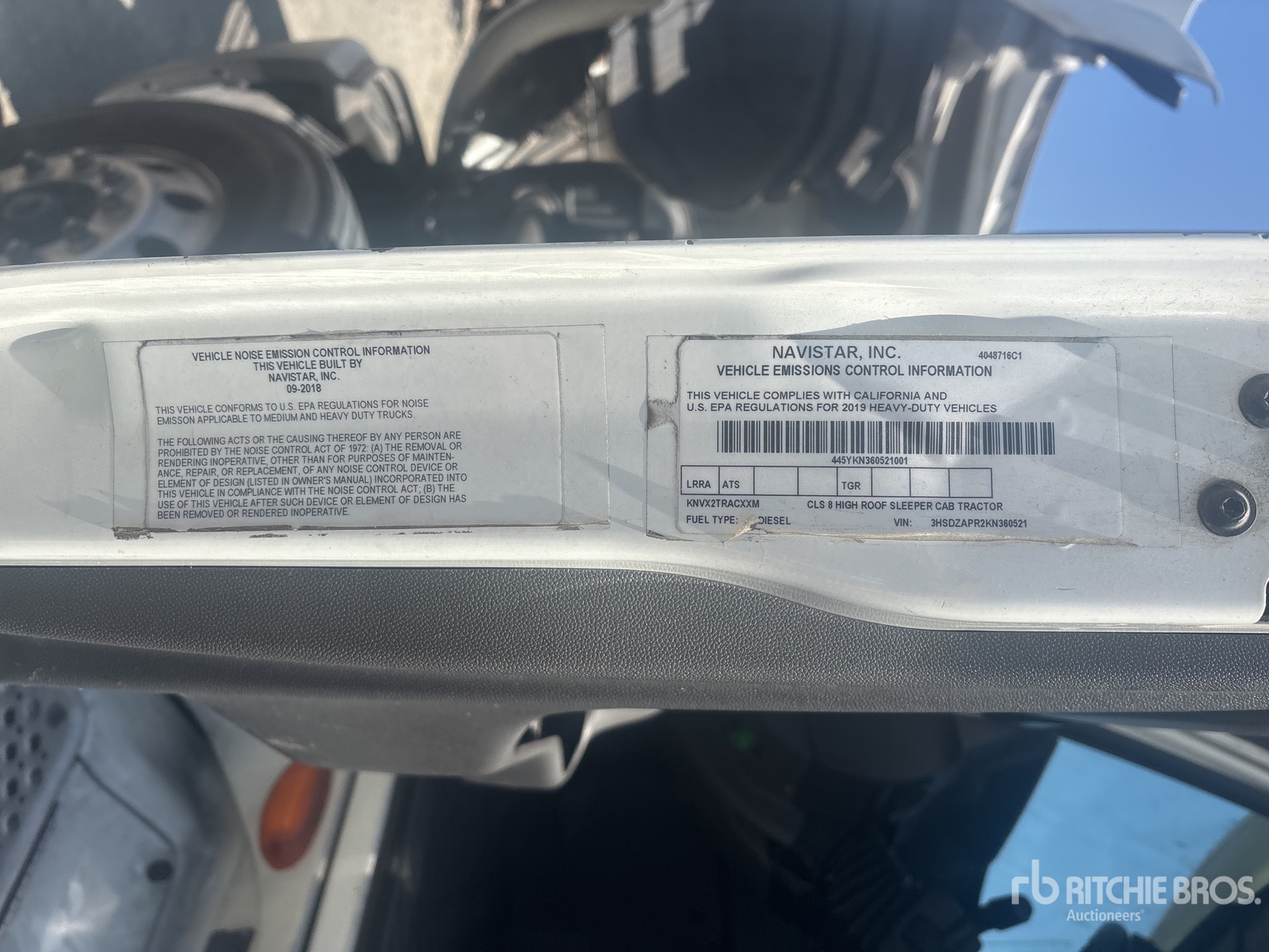 2019 International LT625