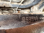 General Appearance with Frame Stamp Serial Number/VIN Photo