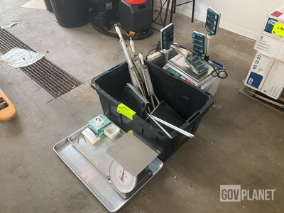 (2) Scales w/Miscellaneous Items