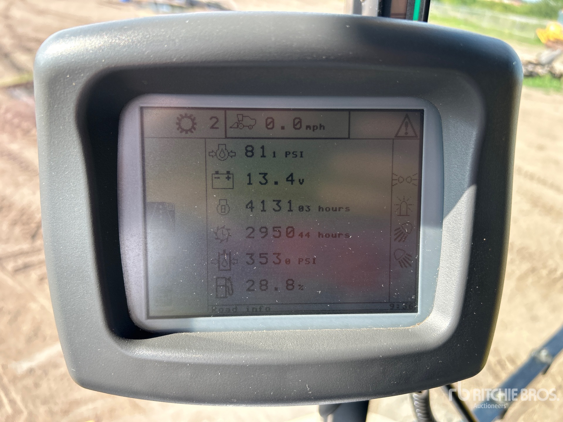 General Appearance with Hour Meter / Odometer