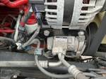 Engine with A/C Compressor