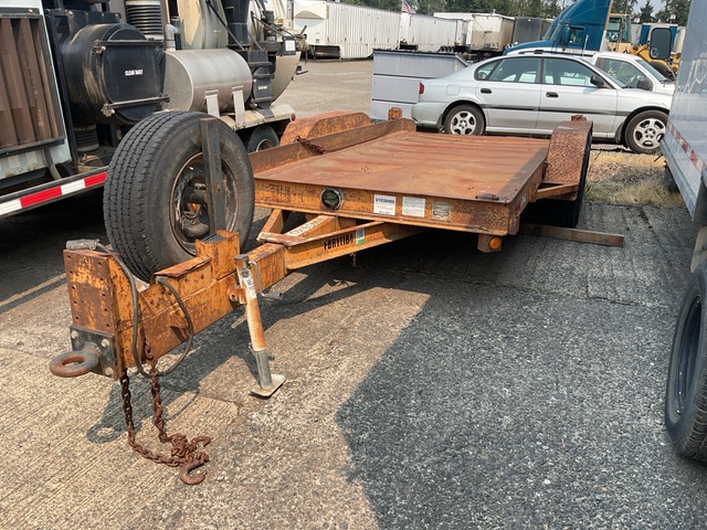 2000 Butler LT-1416-WL 16 ft T/A Equipment Trailer