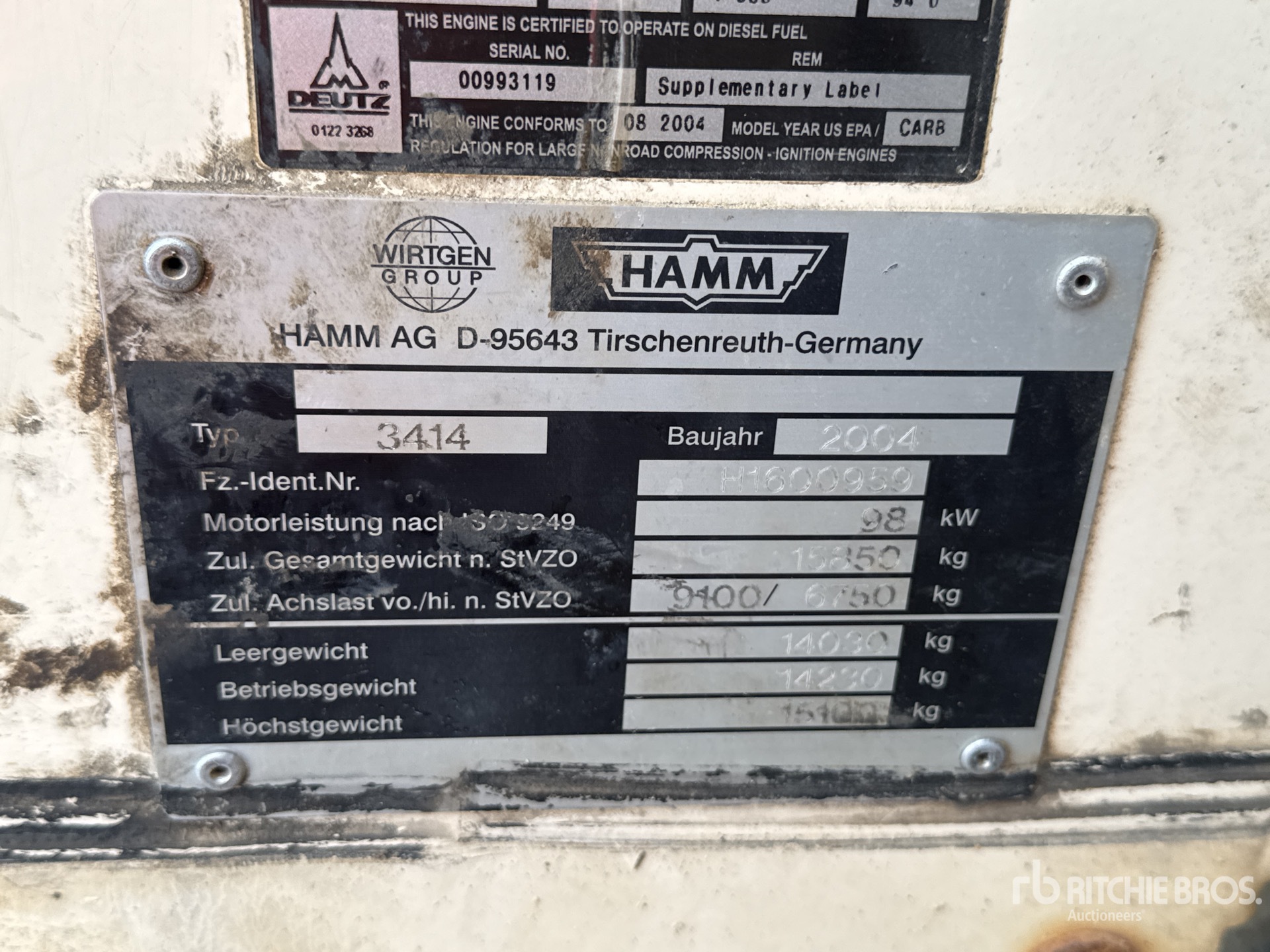 2004 Hamm 3414