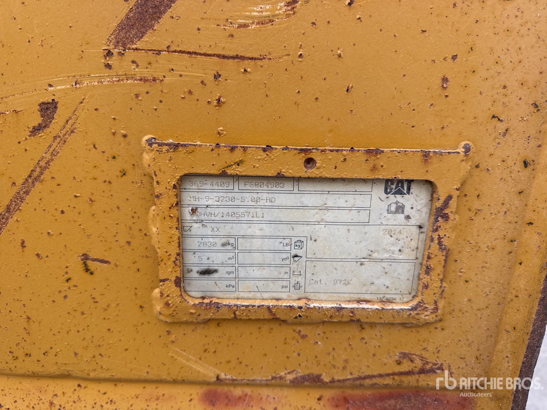 2014 Caterpillar 972M