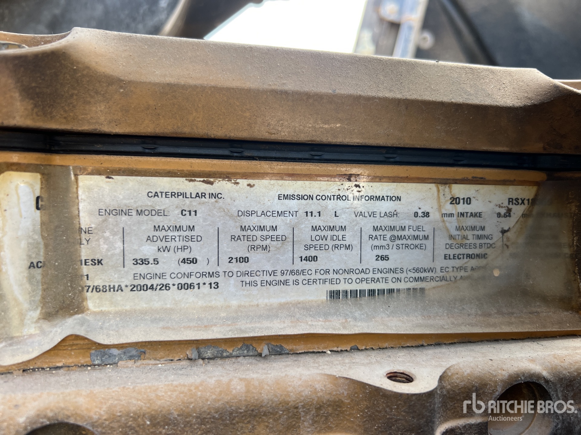 2011 Caterpillar 725