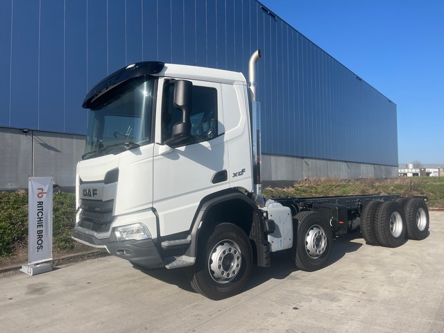 2024 DAF XDC450 8x4 Twin-Steer Cab & Chassis (Unused)