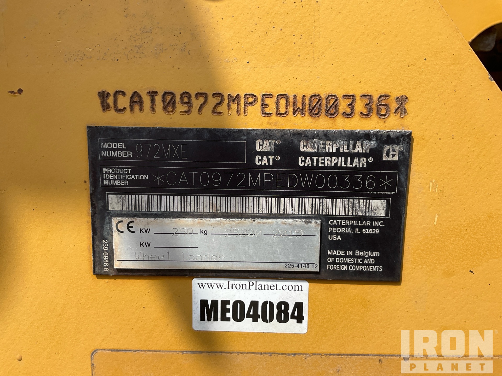 2015 Caterpillar 972M XE
