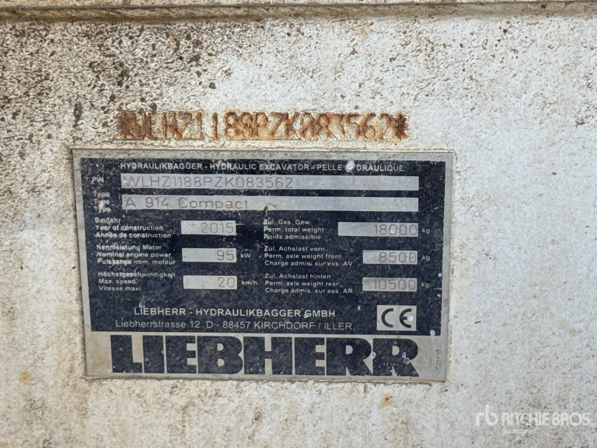 2015 Liebherr A 914 COMPACT