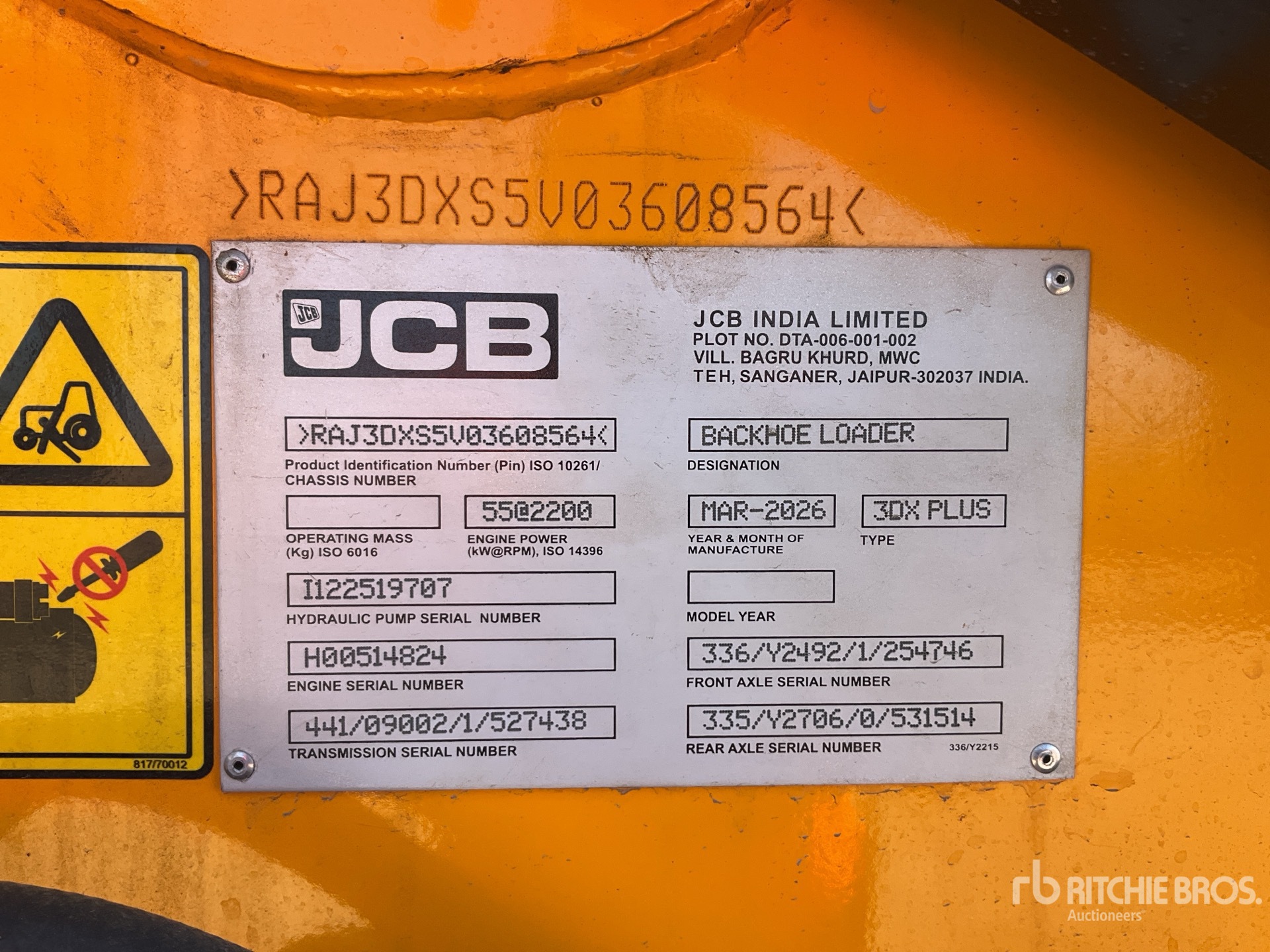 2026 JCB 3DX