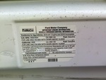 Engine with Emission Certification Label