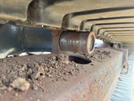 Undercarriage with Left Carrier Rollers