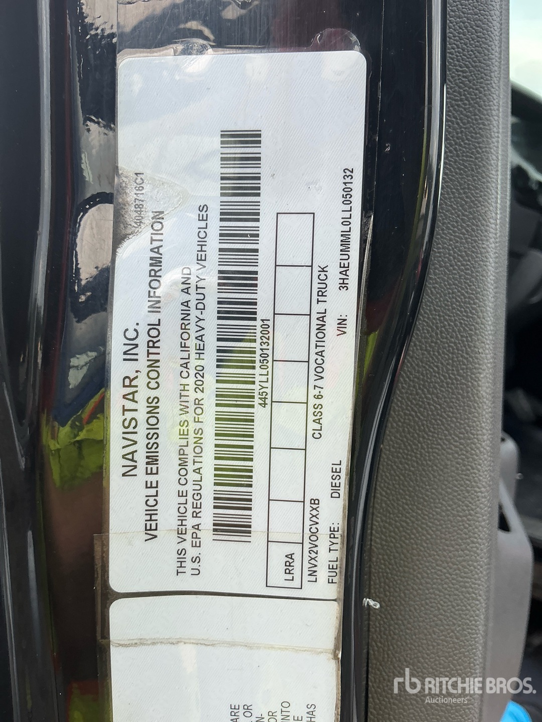 2020 International MV607