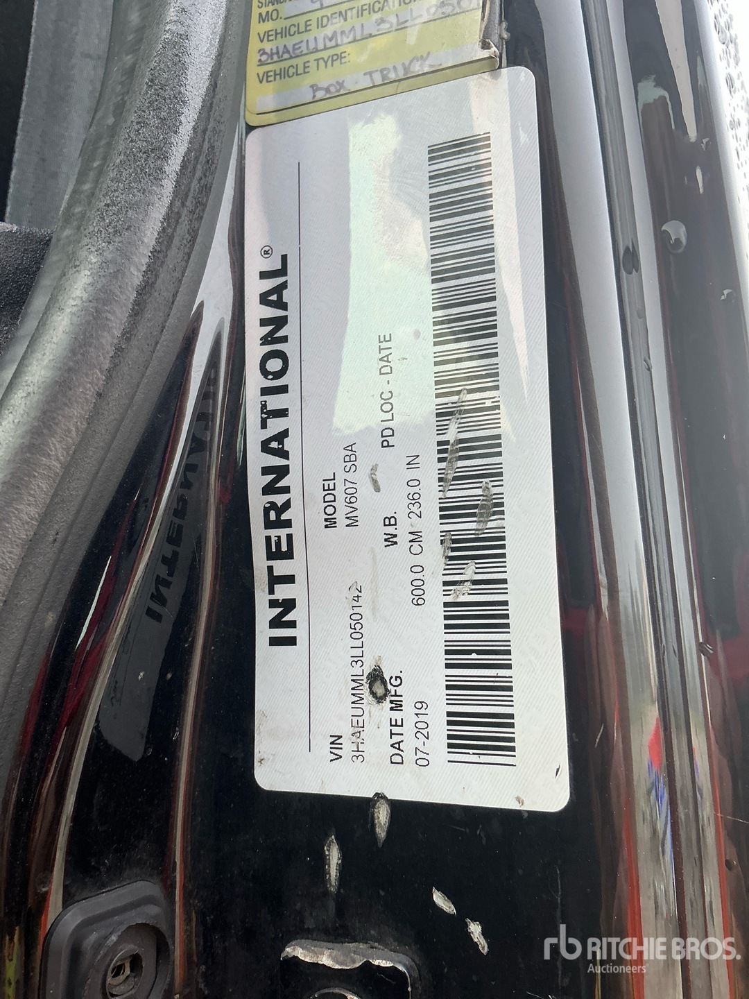 2020 International MV607