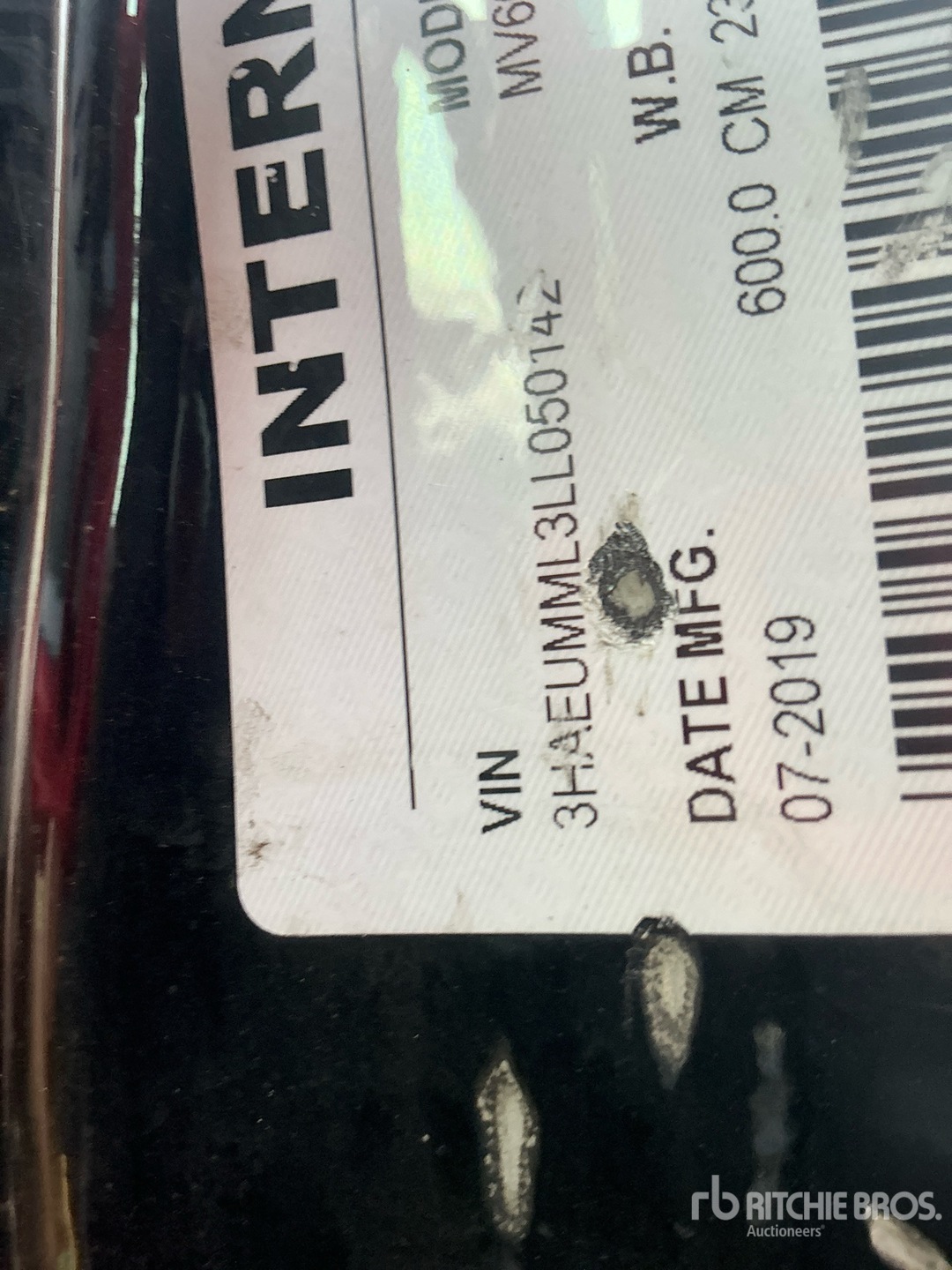 2020 International MV607