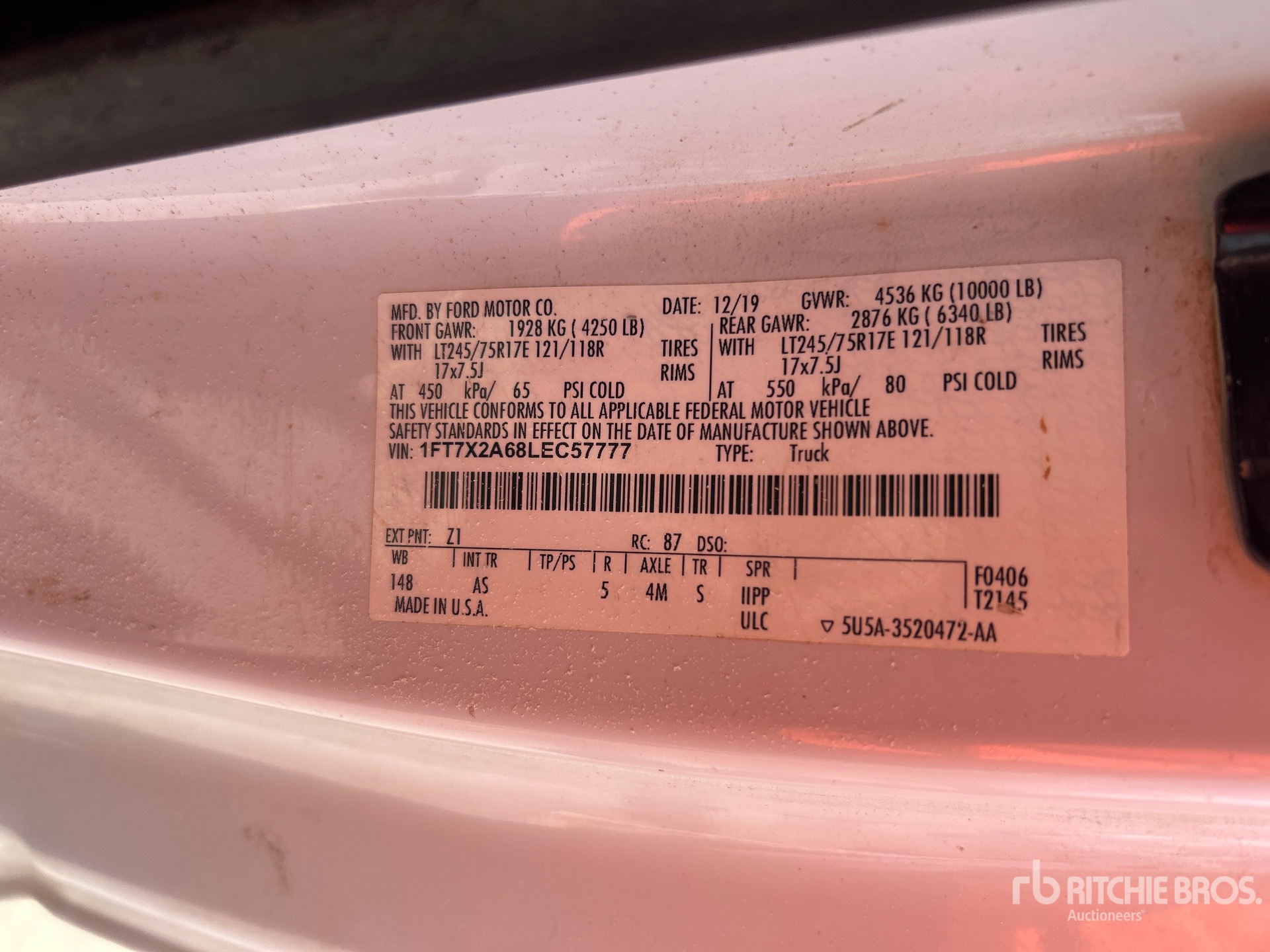 Photo of a 2020 Ford F-250