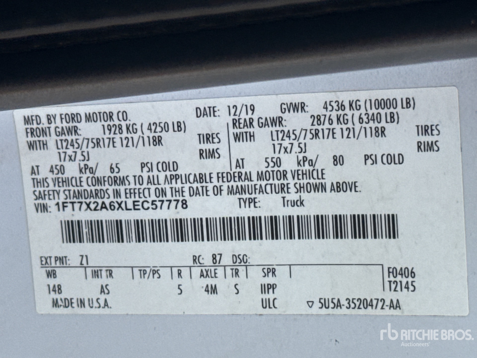 2020 Ford F-250