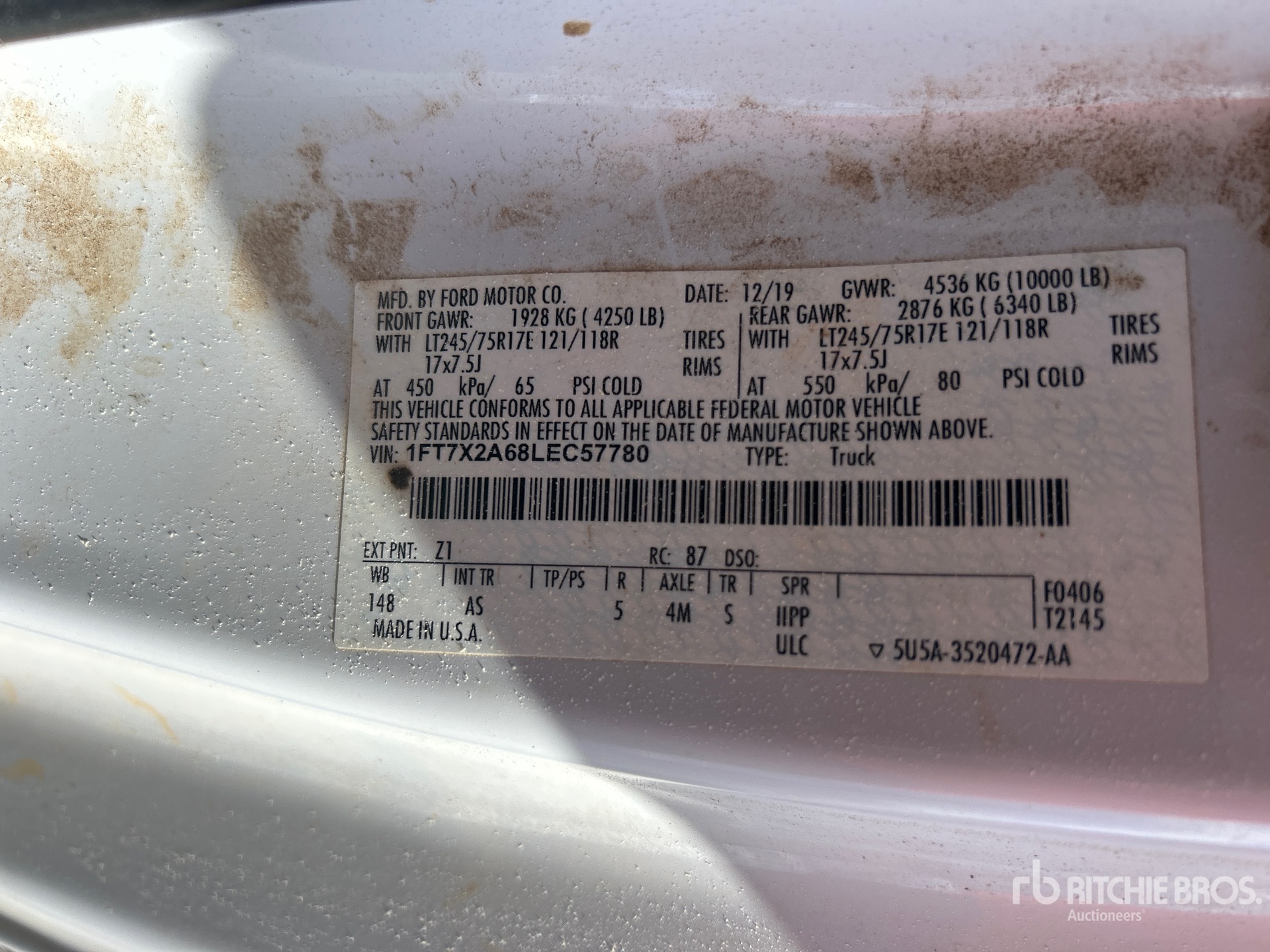 Photo of a 2020 Ford F-250