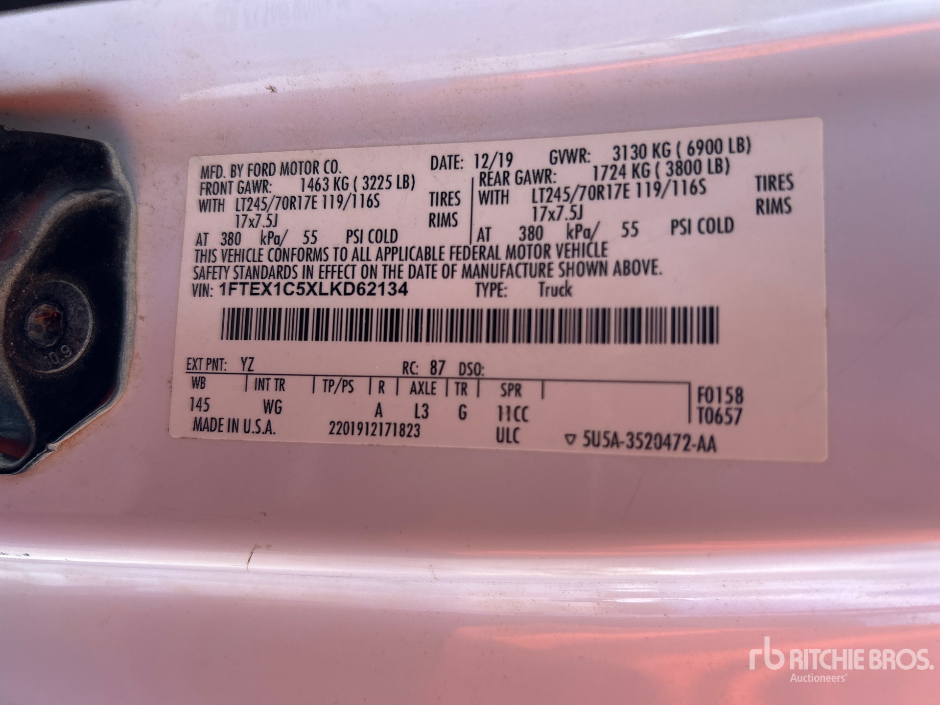 Photo of a 2020 Ford F-150