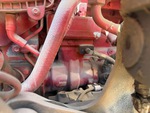 Engine with Air Compressor
