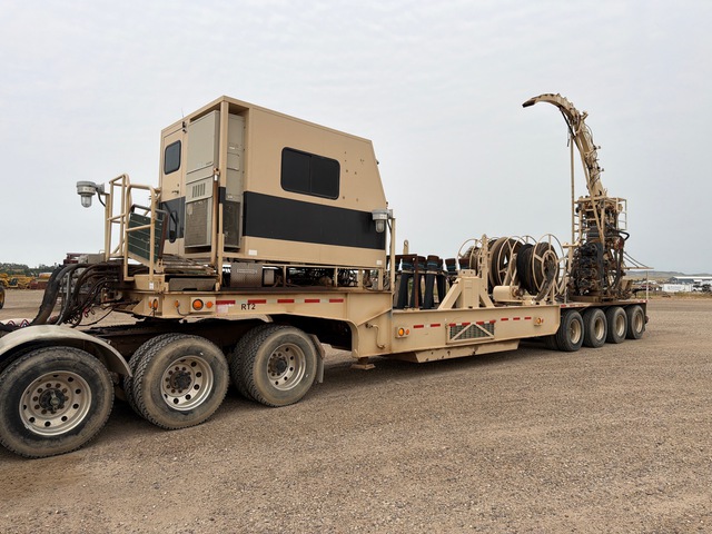 2011 Mertz 26105367 Coil Tubing Reel Trailer