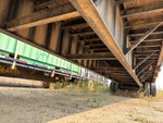 Trailer Chassis with Frame Rails/ Main Beams Condition