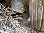 Trailer Chassis with Axle Condition