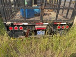 Trailer Chassis with Brake Lights Functional