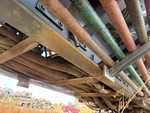 Trailer Chassis with Frame Rails/ Main Beams Condition