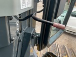 Safety with Bedienelement-Verriegelungshebel