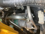 Motor with A/C Compressor
