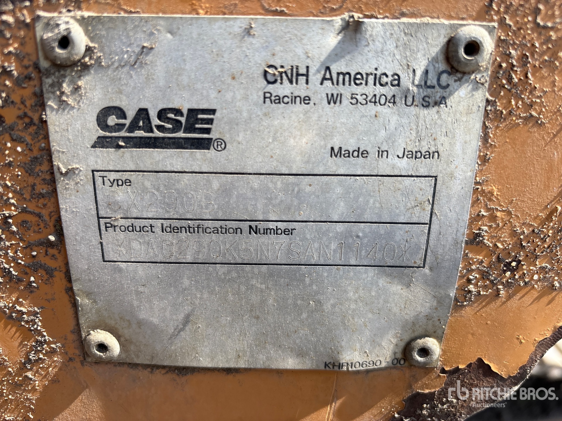 2007 Case Ih CX290B