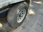 Trailer Chassis with Right Front Tire