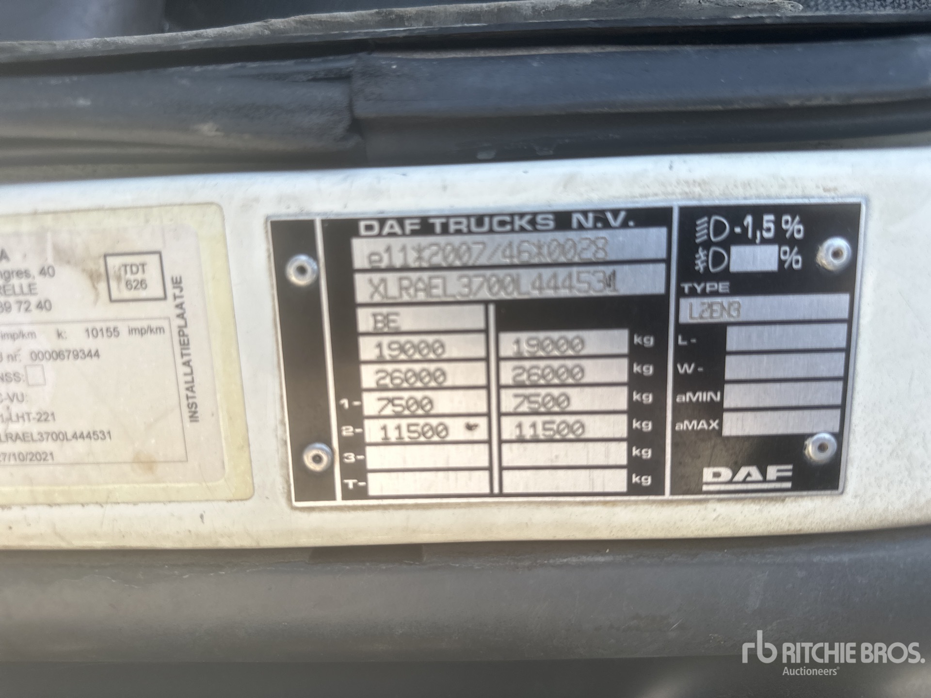 2015 Daf LF 280 FA