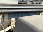General Appearance with Frame Stamp Serial Number/VIN Photo