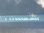 General Appearance with Frame Stamp Serial Number/VIN Photo
