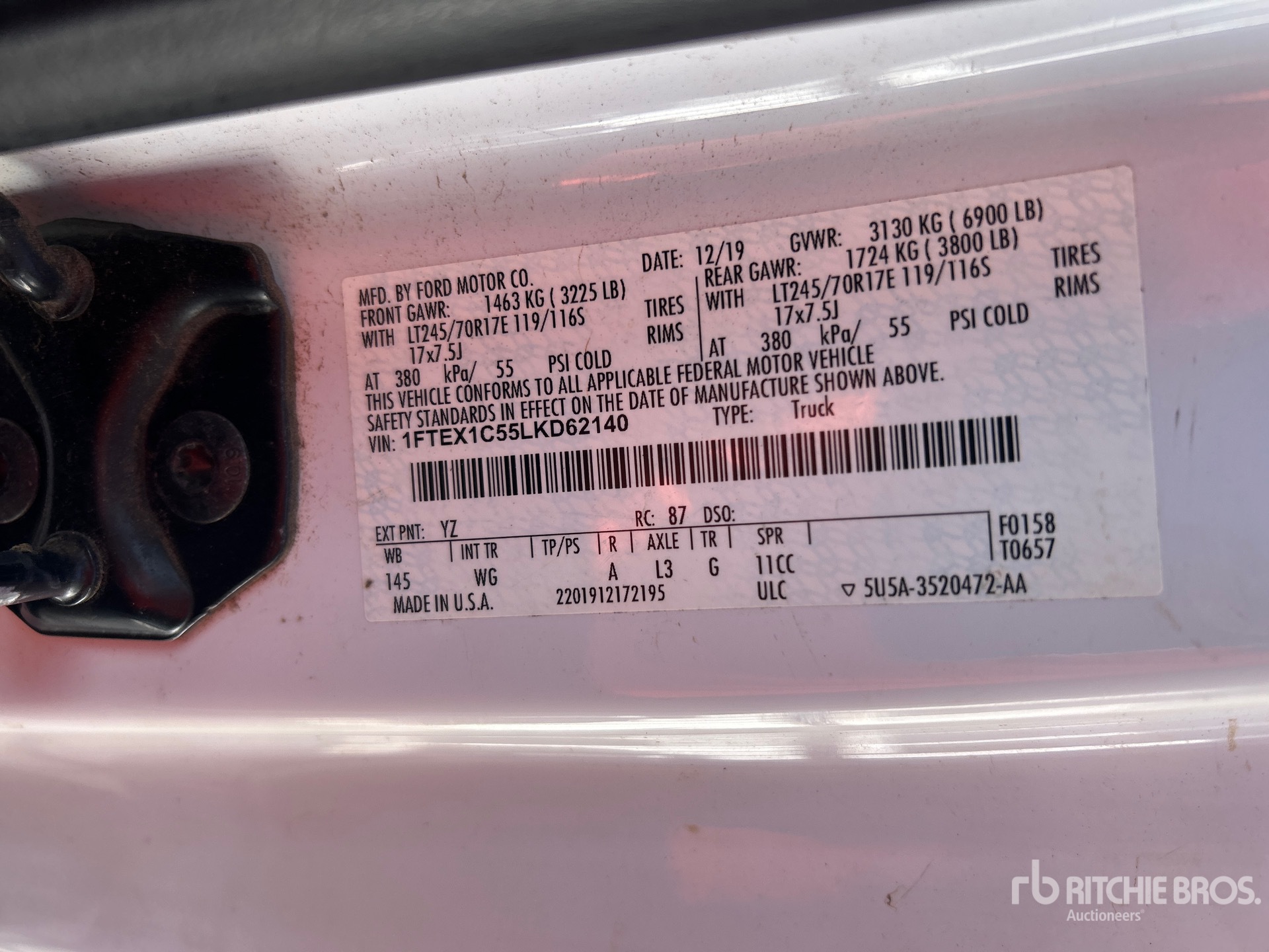 Photo of a 2020 Ford F-150