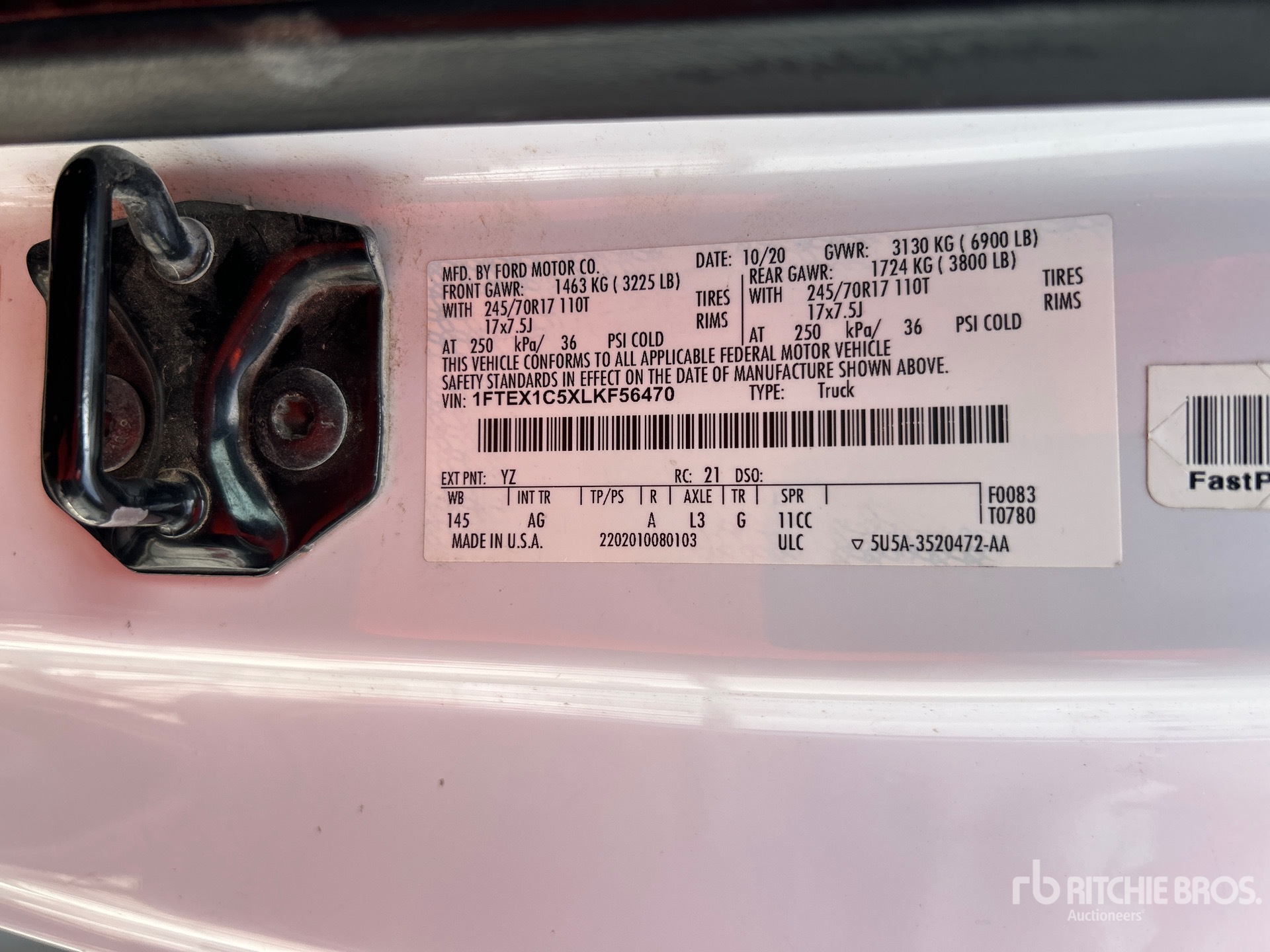 Photo of a 2020 Ford F-150