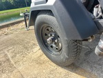 Trailer Chassis with Left Tire