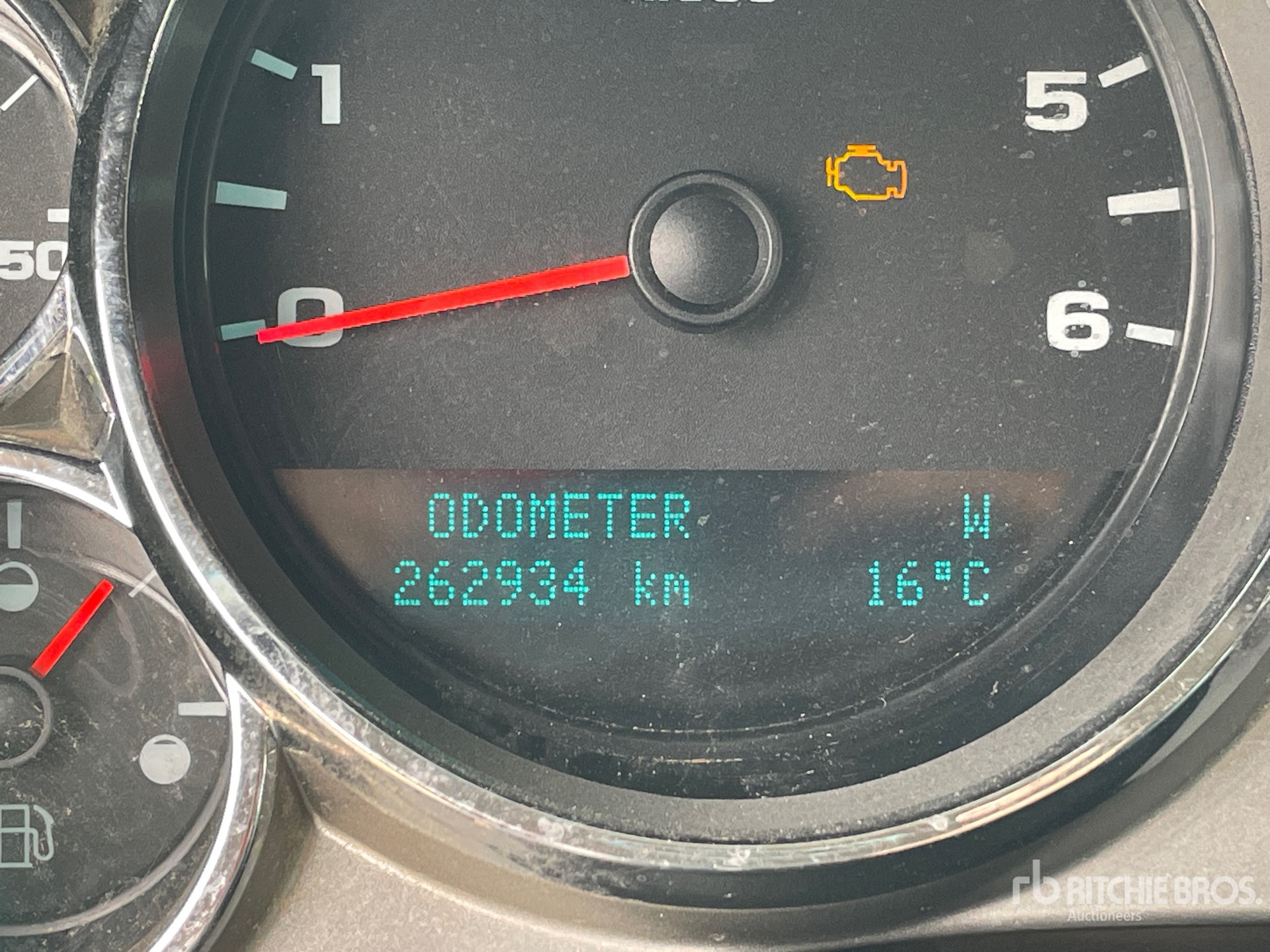 General Appearance with Hour Meter / Odometer