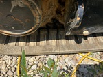 Undercarriage with Linguette della trasmissione a cinghia in gomma
