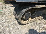Undercarriage with Left Track Pads