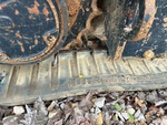 Undercarriage with Linguette della trasmissione a cinghia in gomma