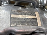 Engine with Emission Label