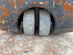 Chassis Lift with Left Rear Tire
