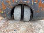 Chassis Lift with Right Rear Tire
