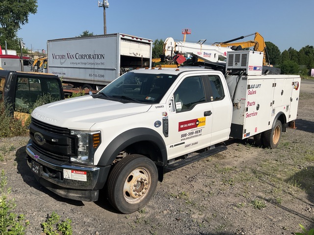2019 Ford F-550 XL 4x4 Extended Cab Service Truck (Inoperable)