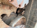 Undercarriage with Rubber Belt Drive Lugs
