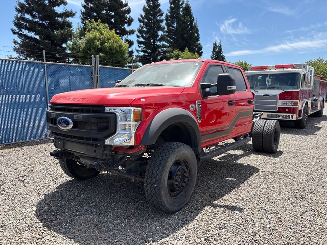2022 Ford F-550 XL 4x4 Crew Cab Cab and Chassis (Inoperable)